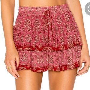 Revolve FLANNEL Australia Skirt (with shorts)